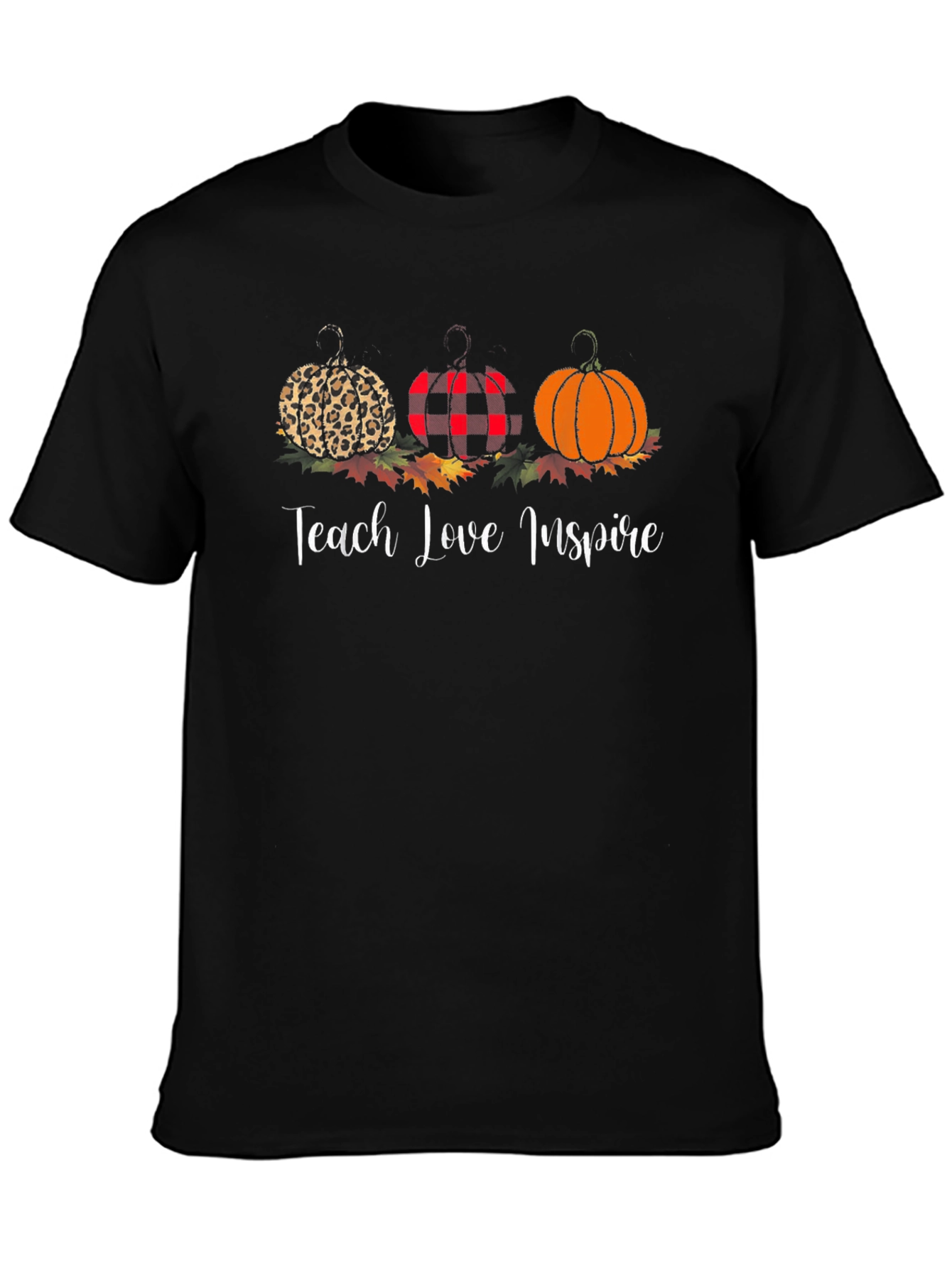 Teach Love Inspire Pumpkin T-Shirt