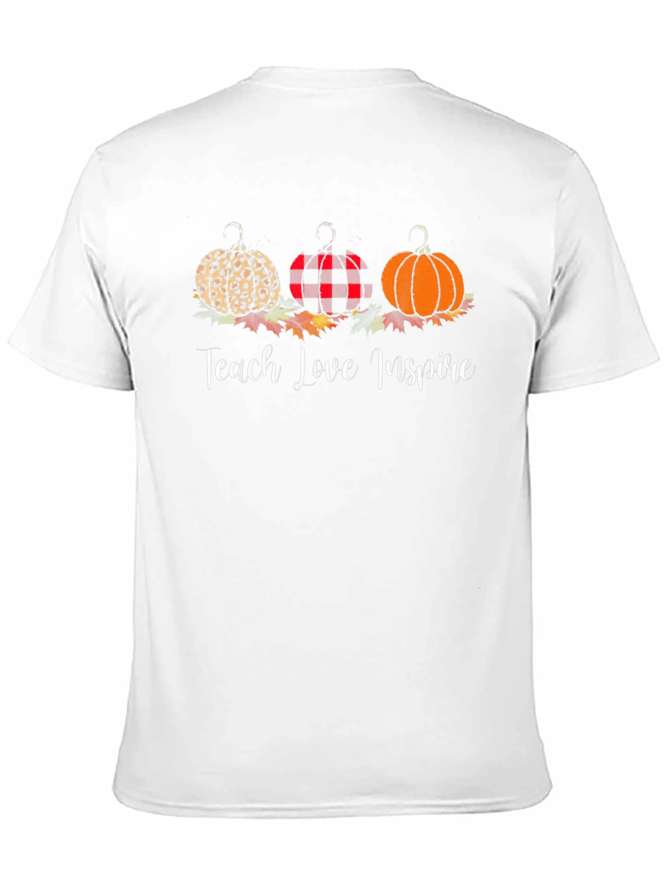 Teach Love Inspire Pumpkin T-Shirt
