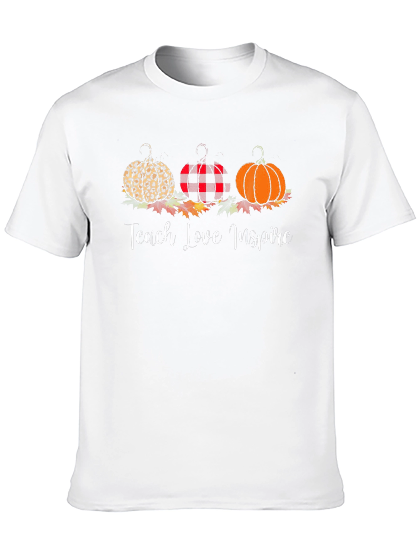 Teach Love Inspire Pumpkin T-Shirt