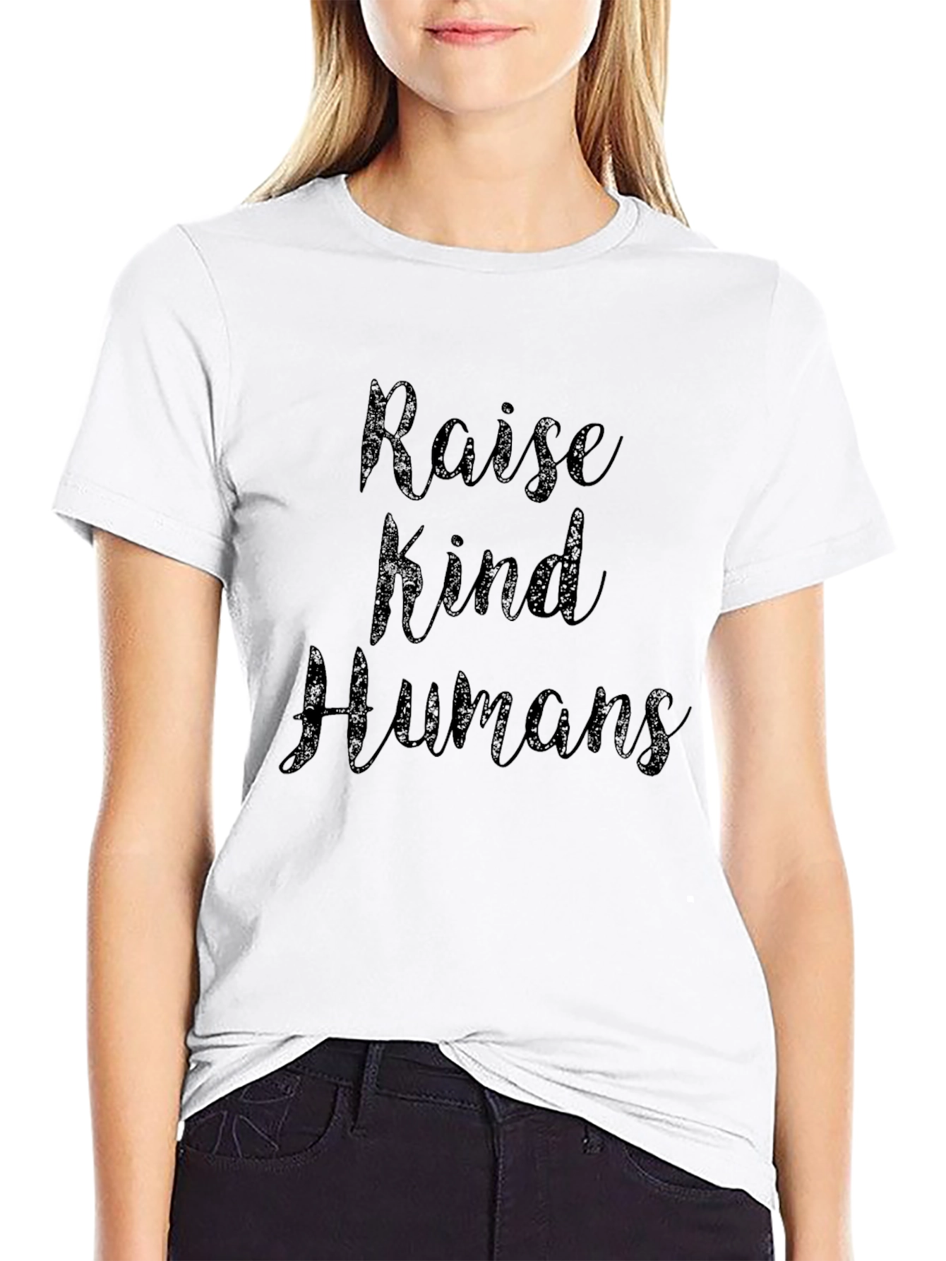 Raise Kind Humans Graphic Tee