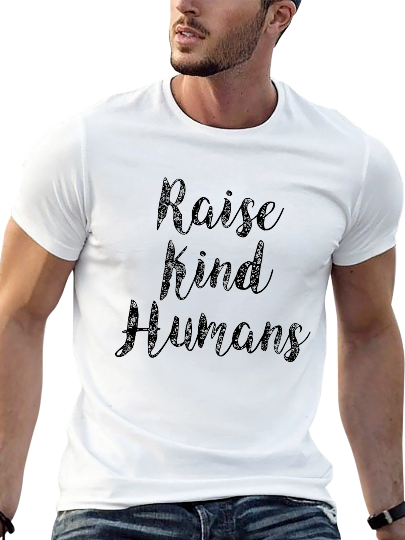 Raise Kind Humans Graphic Tee