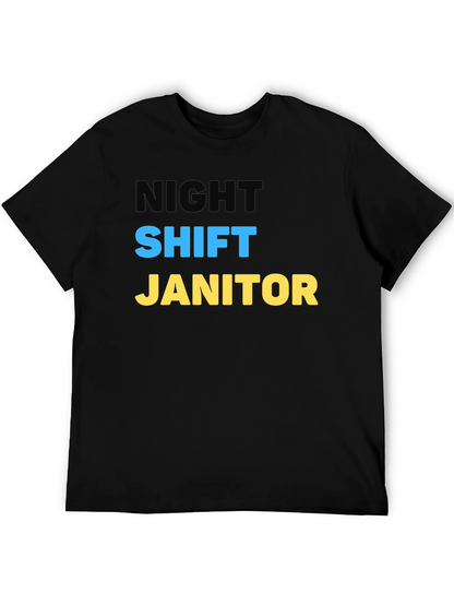 Night Shift Janitor Graphic Tee