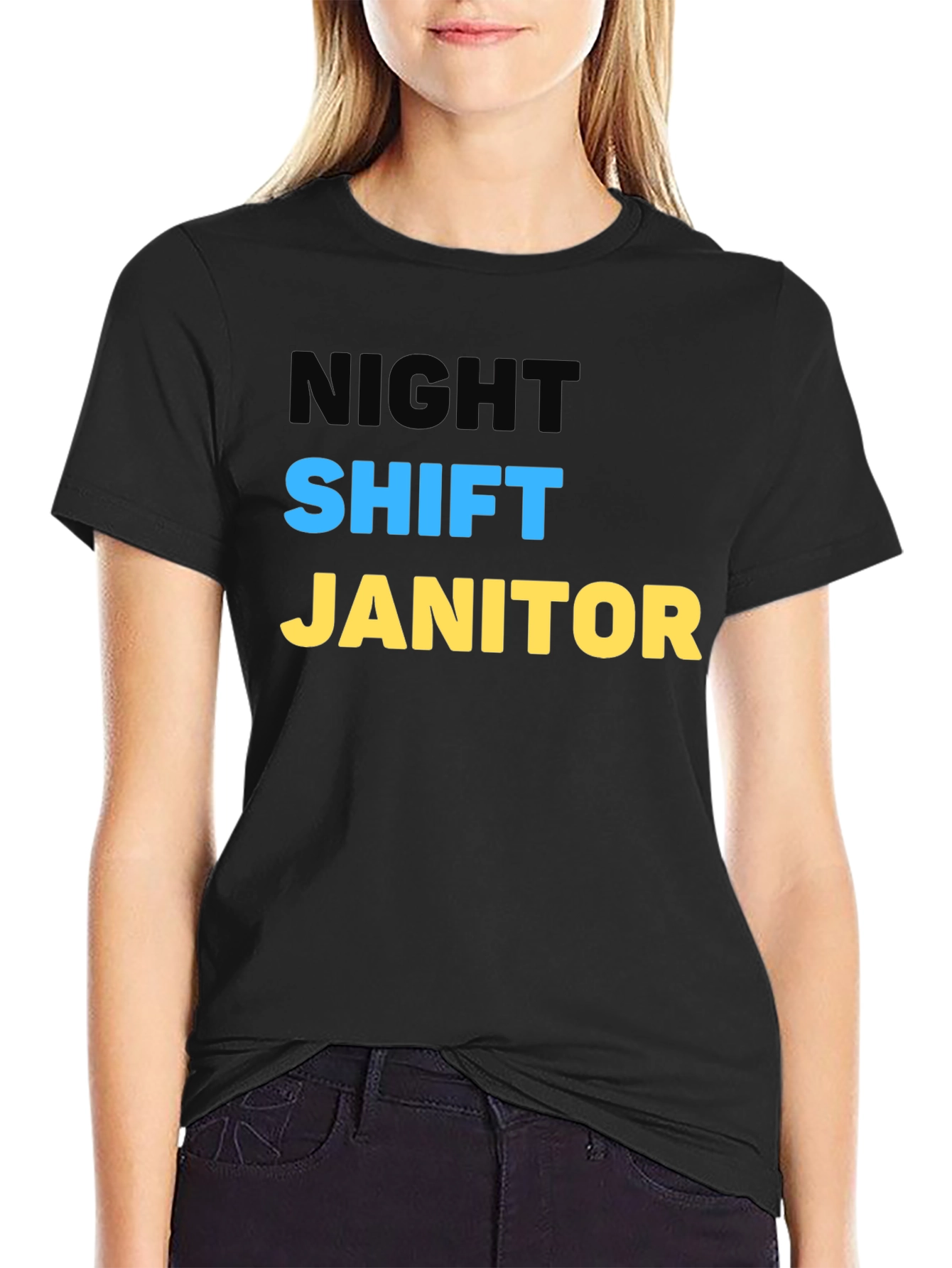 Night Shift Janitor Graphic Tee
