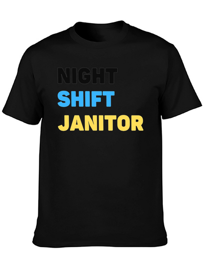 Night Shift Janitor Graphic Tee