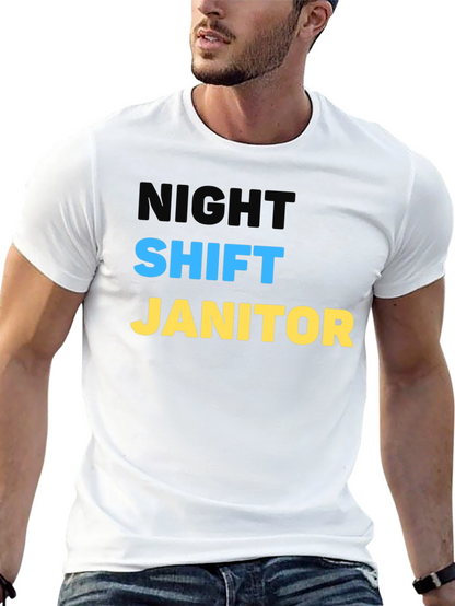 Night Shift Janitor Graphic Tee