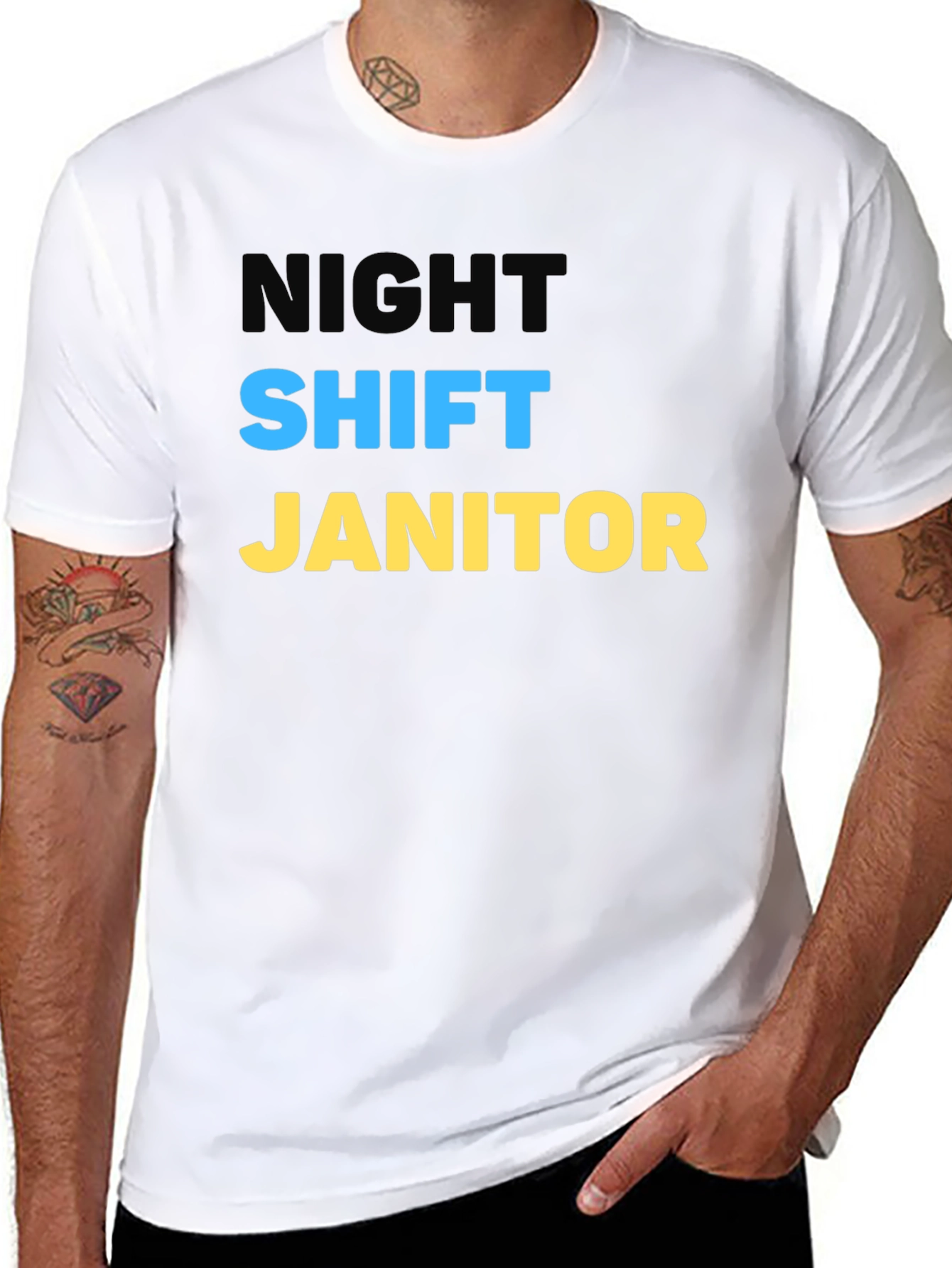 Night Shift Janitor Graphic Tee