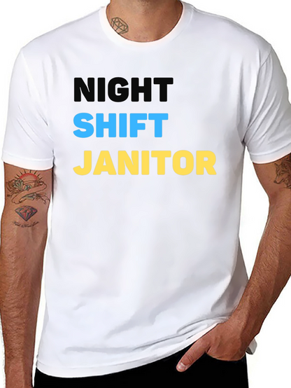 Night Shift Janitor Graphic Tee