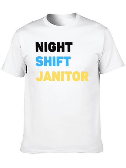 Night Shift Janitor Graphic Tee