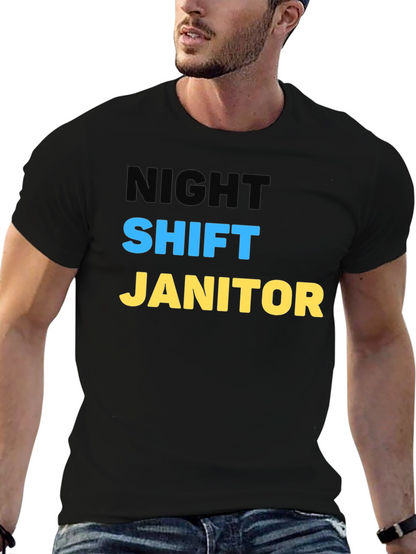 Night Shift Janitor Graphic Tee