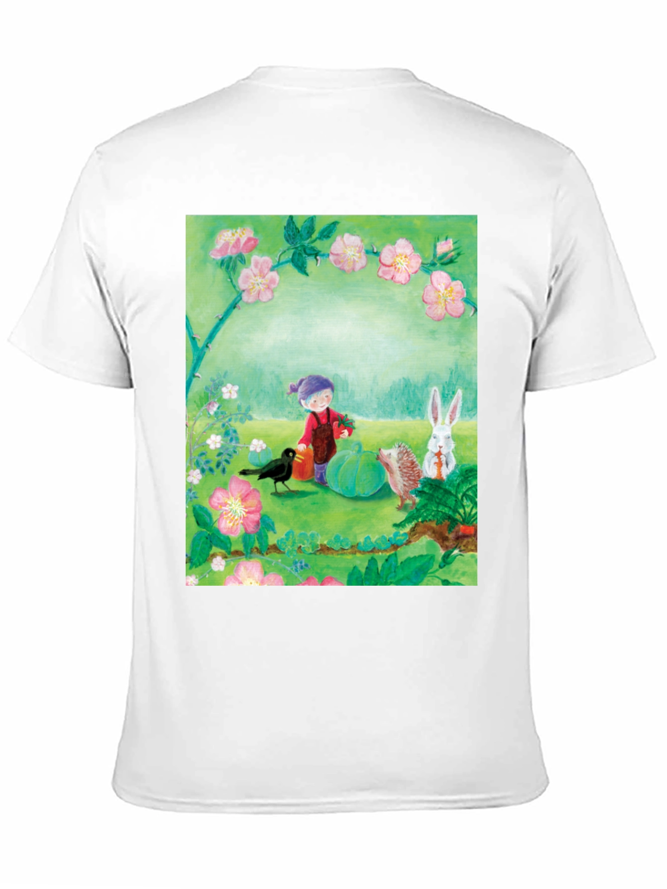 Garden Friends T-Shirt - Nature Inspired Tee