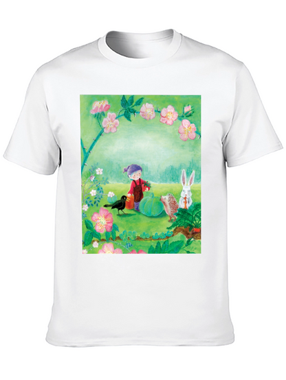 Garden Friends T-Shirt - Nature Inspired Tee