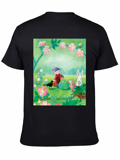 Garden Friends T-Shirt - Nature Inspired Tee