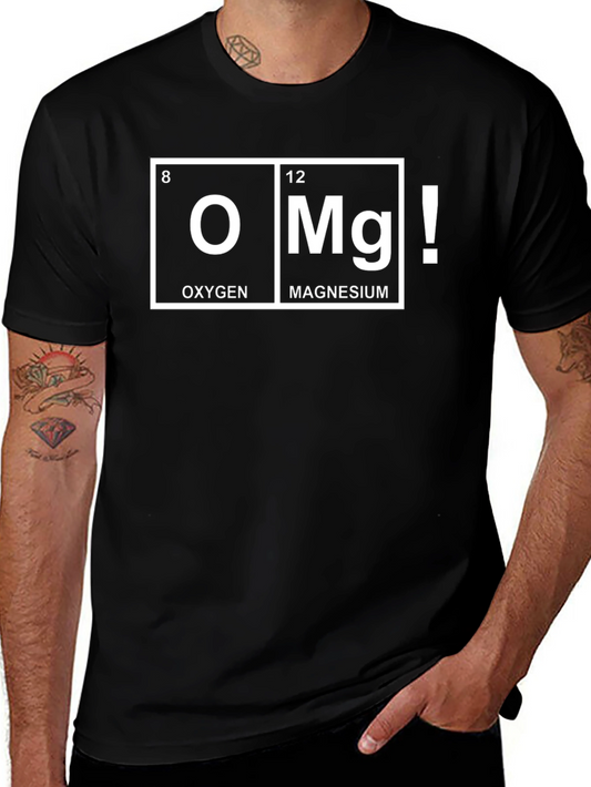 Oxygen Magnesium Funny Chemistry T-Shirt