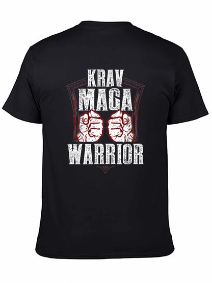 Krav Maga Warrior Graphic T-Shirt Martial Arts Tee