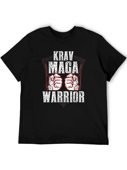 Krav Maga Warrior Graphic T-Shirt Martial Arts Tee