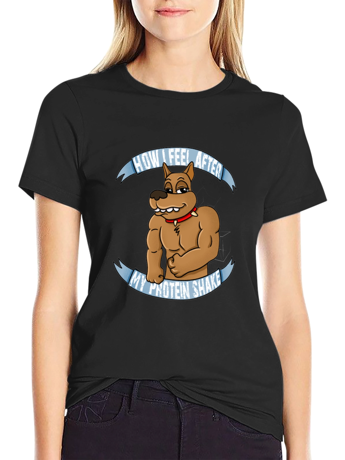 Buff Dog Protein Shake T-Shirt