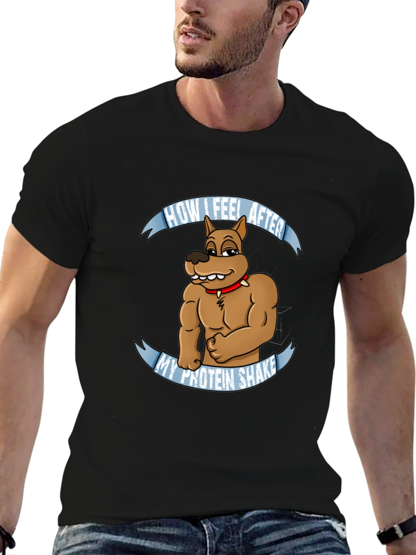 Buff Dog Protein Shake T-Shirt