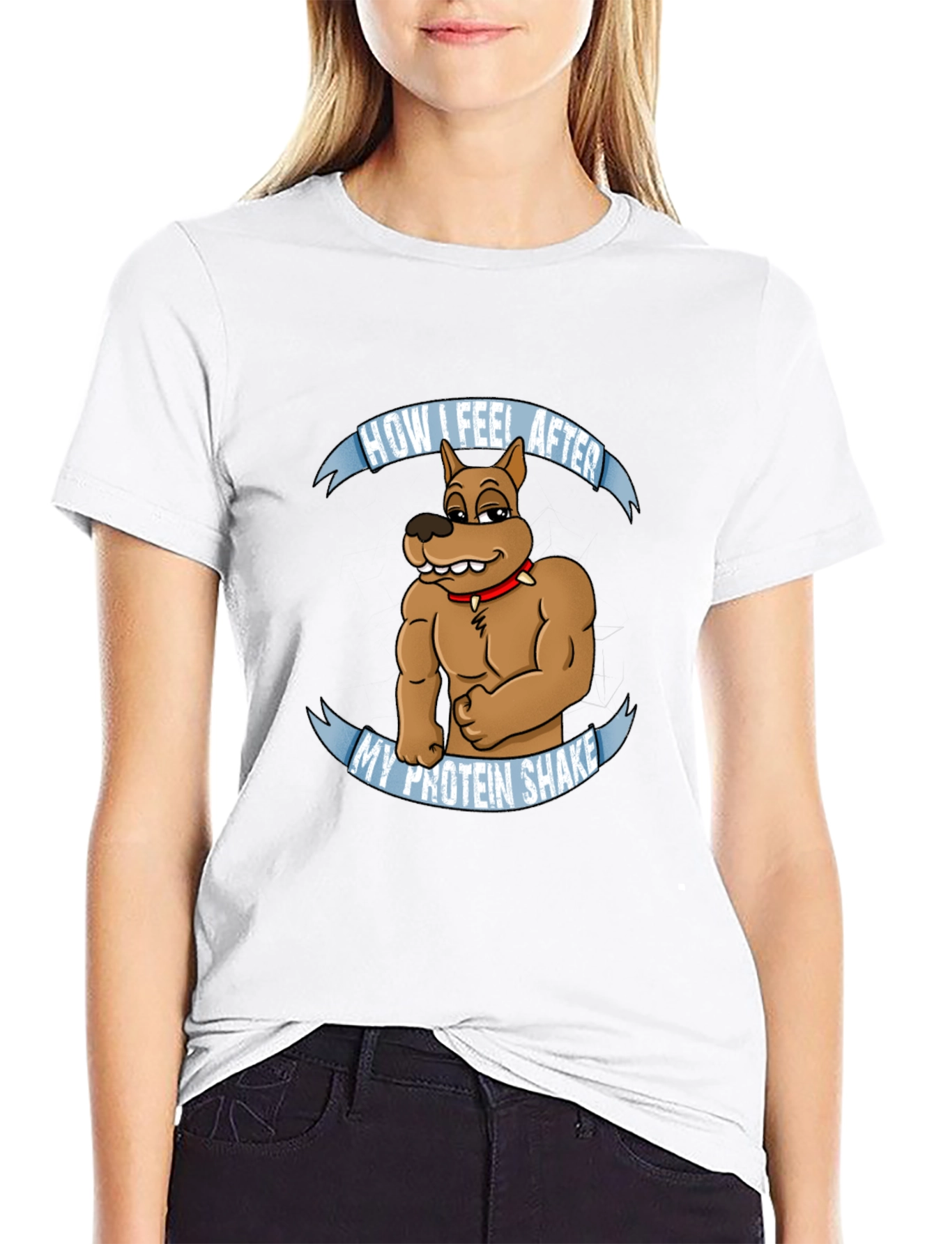 Buff Dog Protein Shake T-Shirt