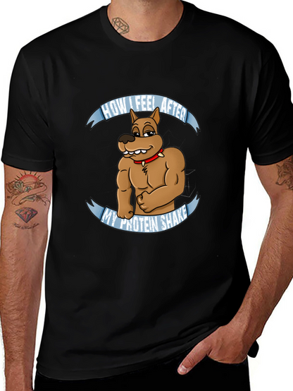 Buff Dog Protein Shake T-Shirt