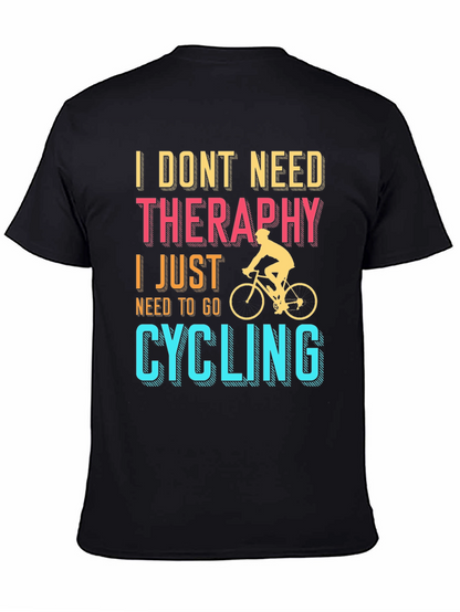 Cycling Therapy T-Shirt | Bike Lover Tee