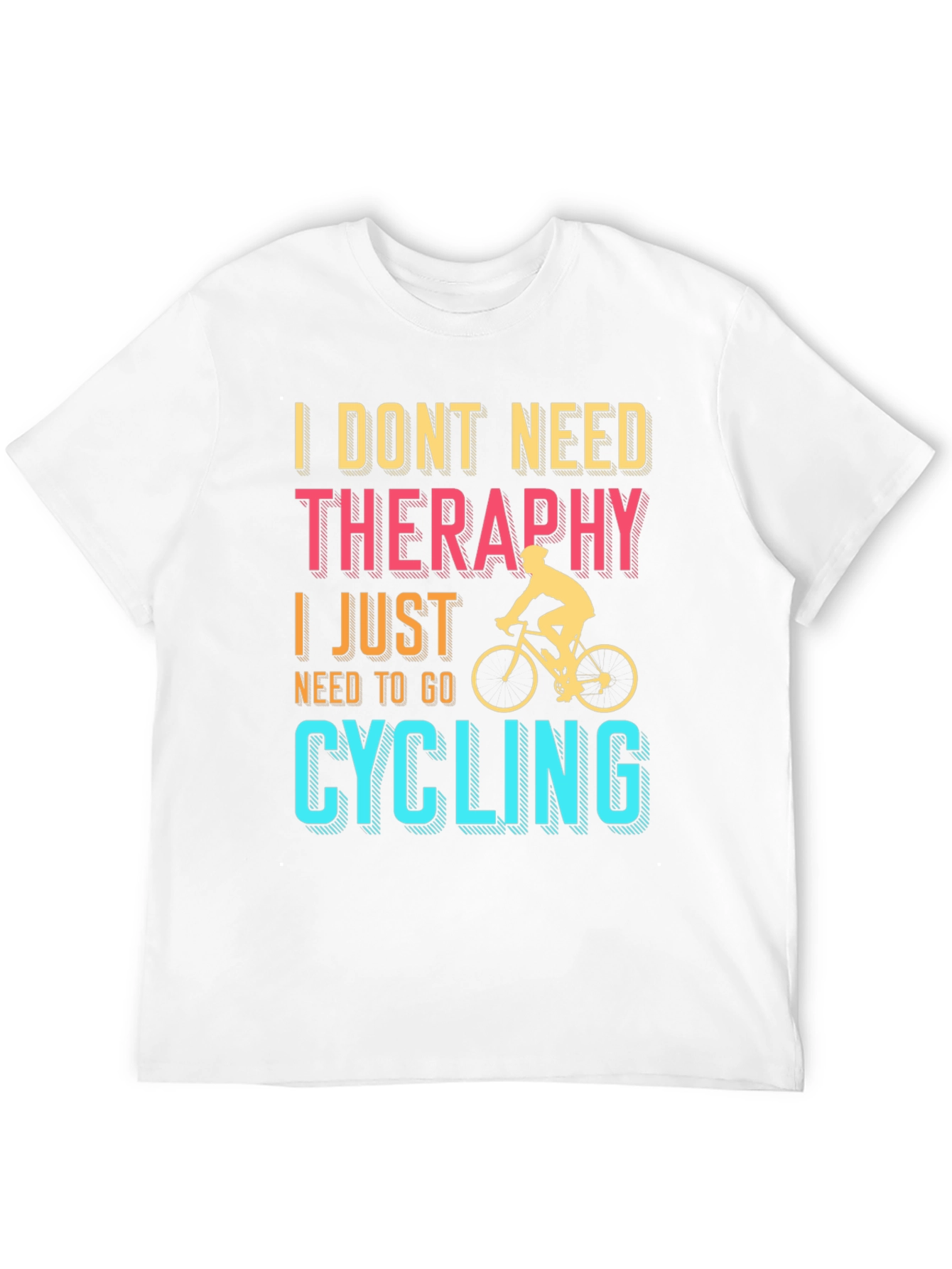Cycling Therapy T-Shirt | Bike Lover Tee