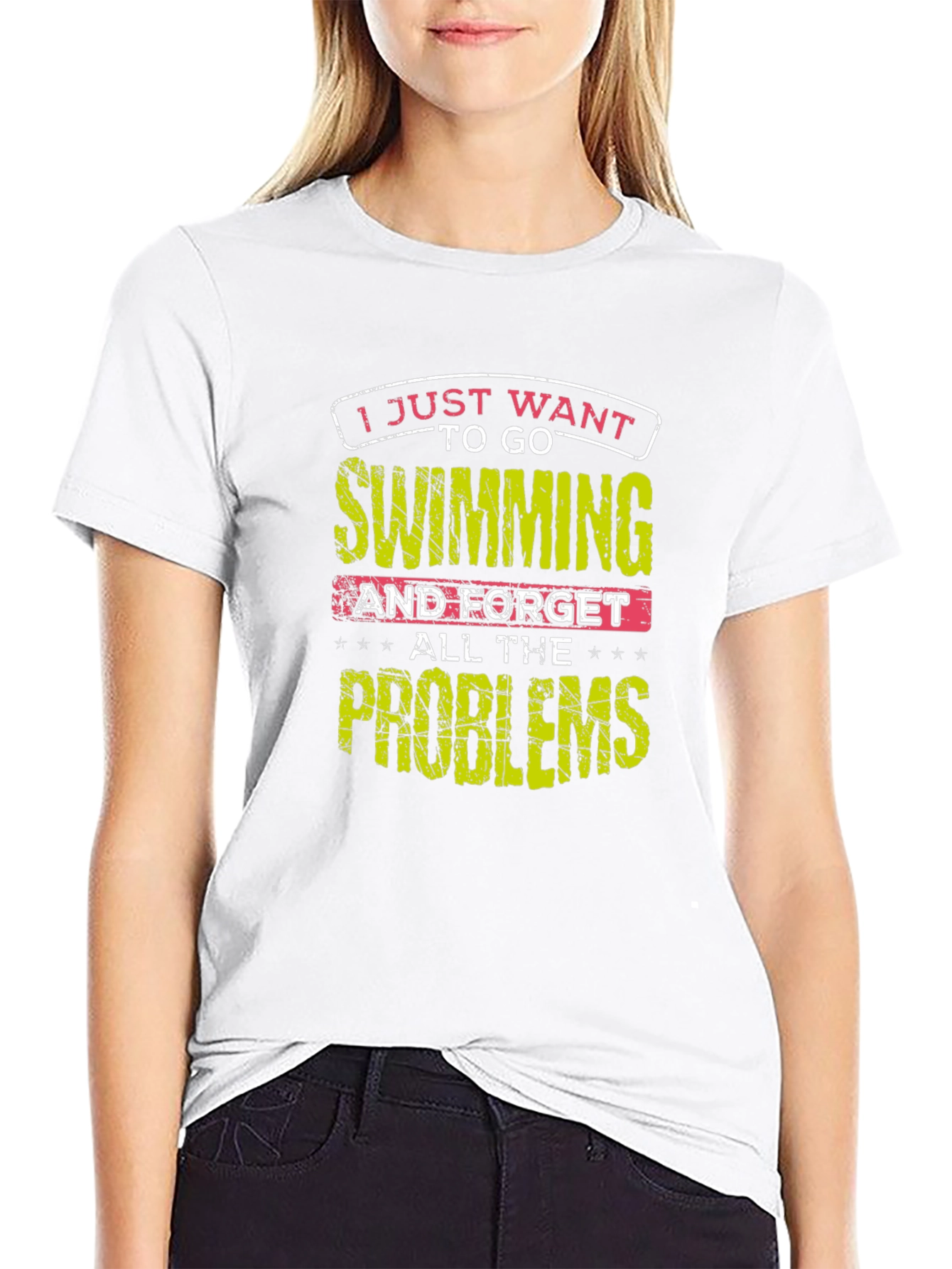 Swimming Problems Graphic Tee