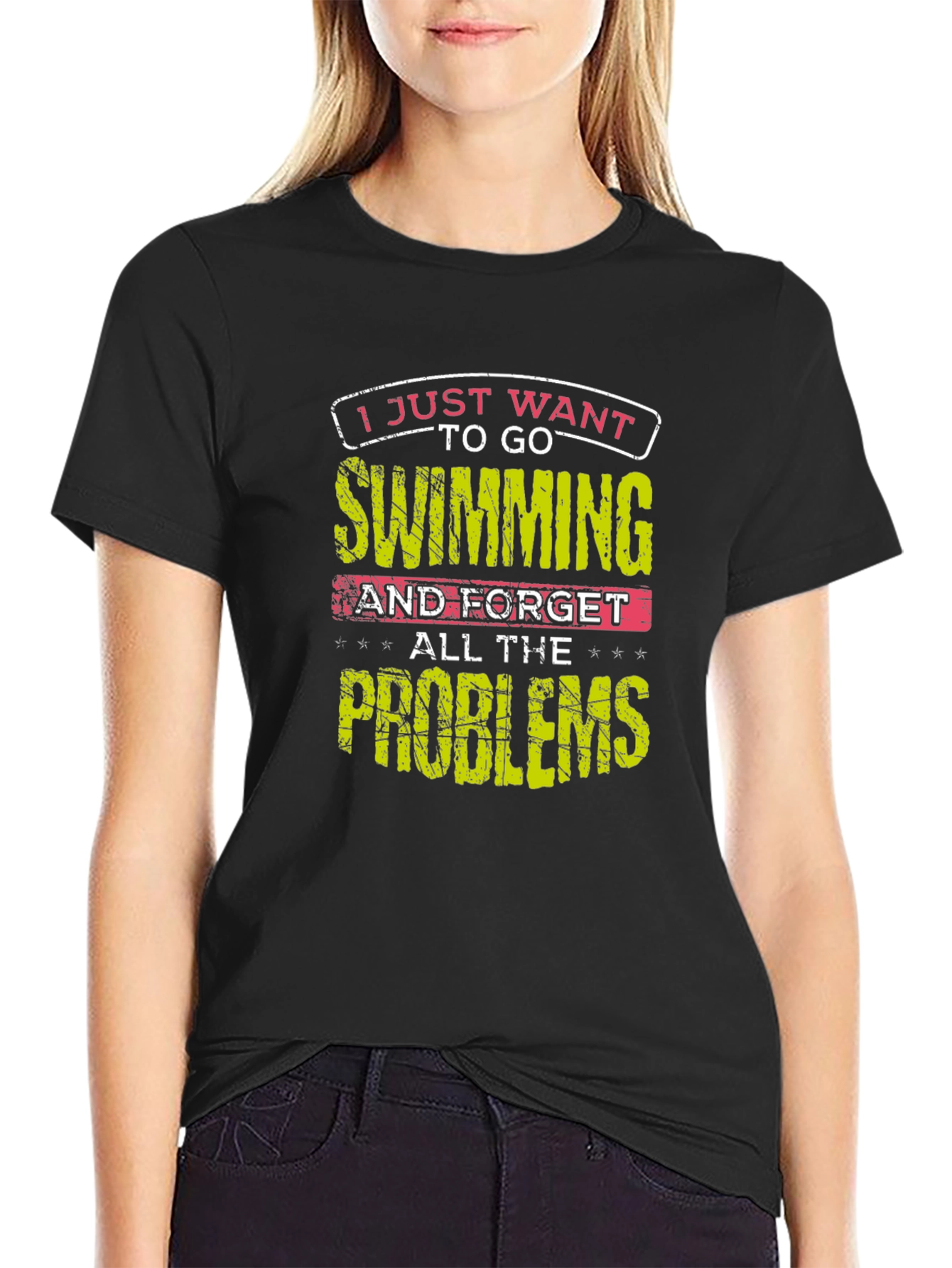 Swimming Problems Graphic Tee