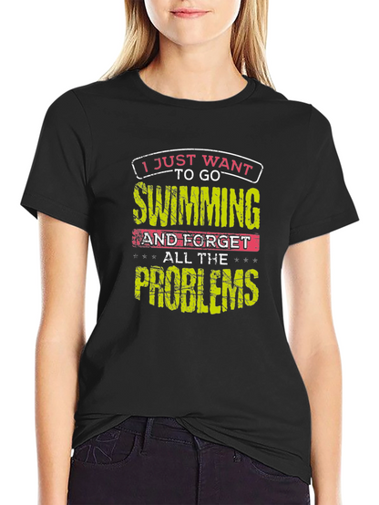 Swimming Problems Graphic Tee