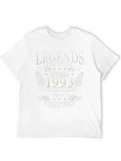 Legends Born In September 1993 Graphic T-Shirt