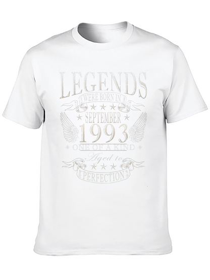 Legends Born In September 1993 Graphic T-Shirt