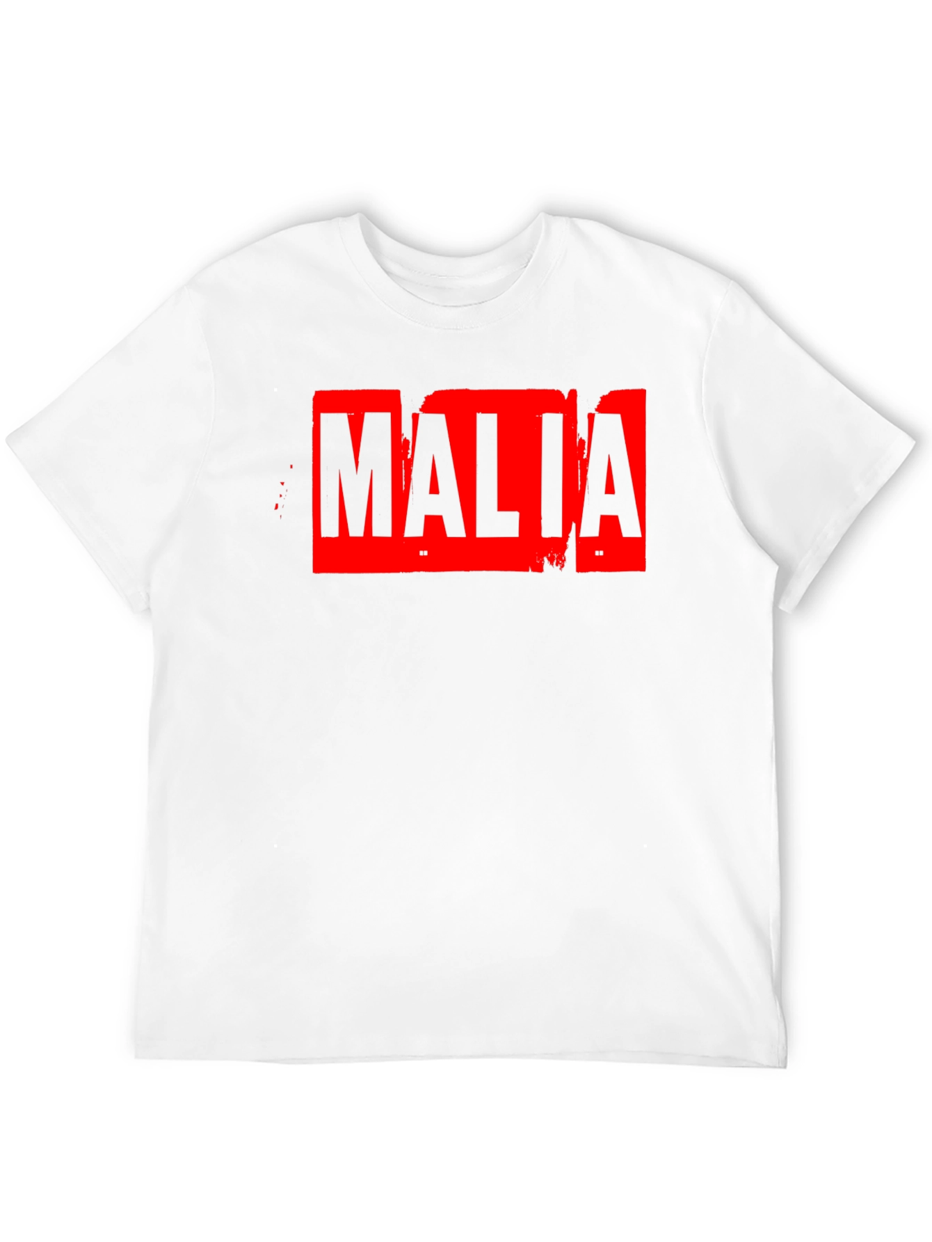 Malia Distressed Graphic T-Shirt - Black