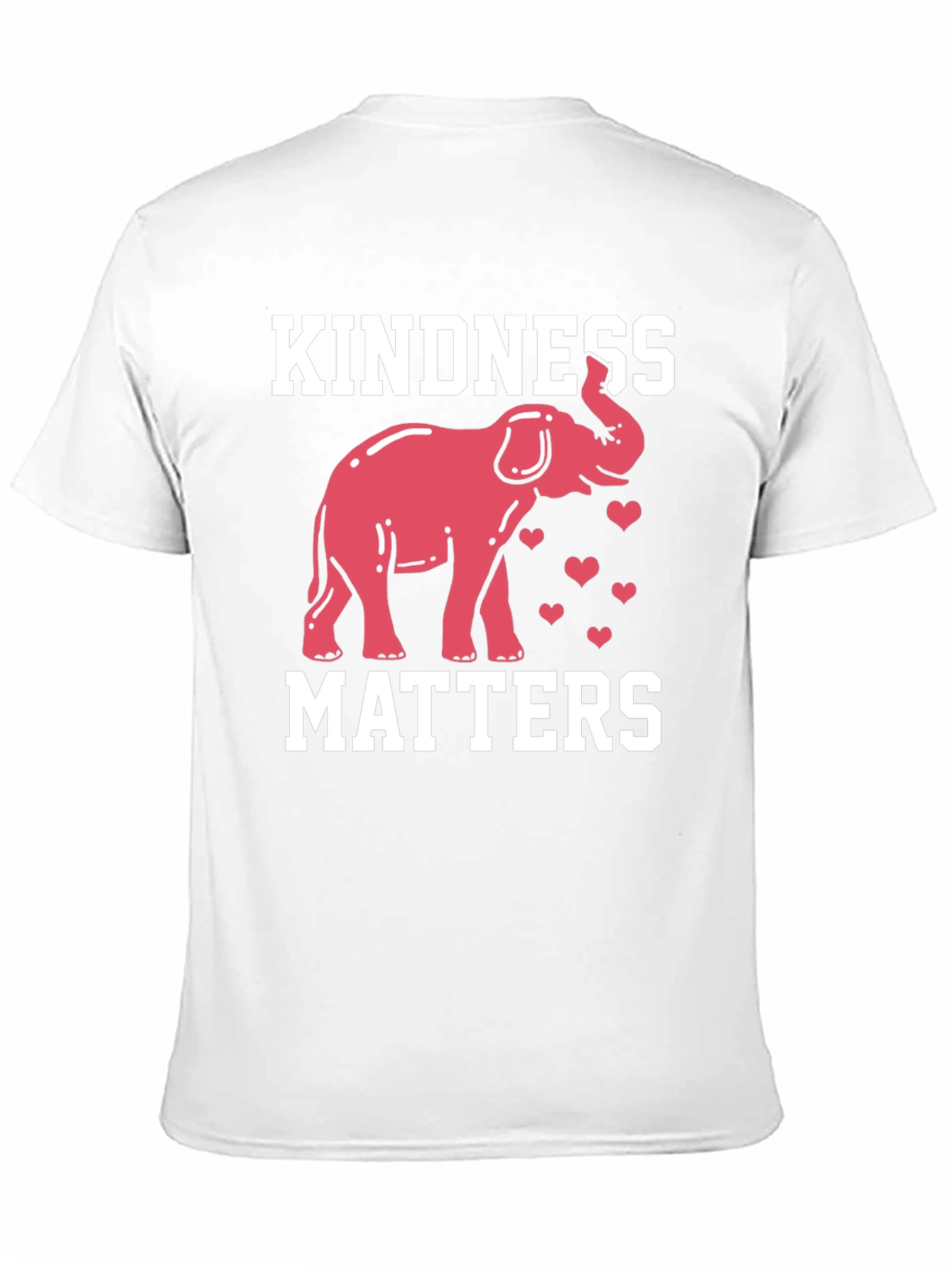 Kindness Matters Elephant Graphic T-Shirt