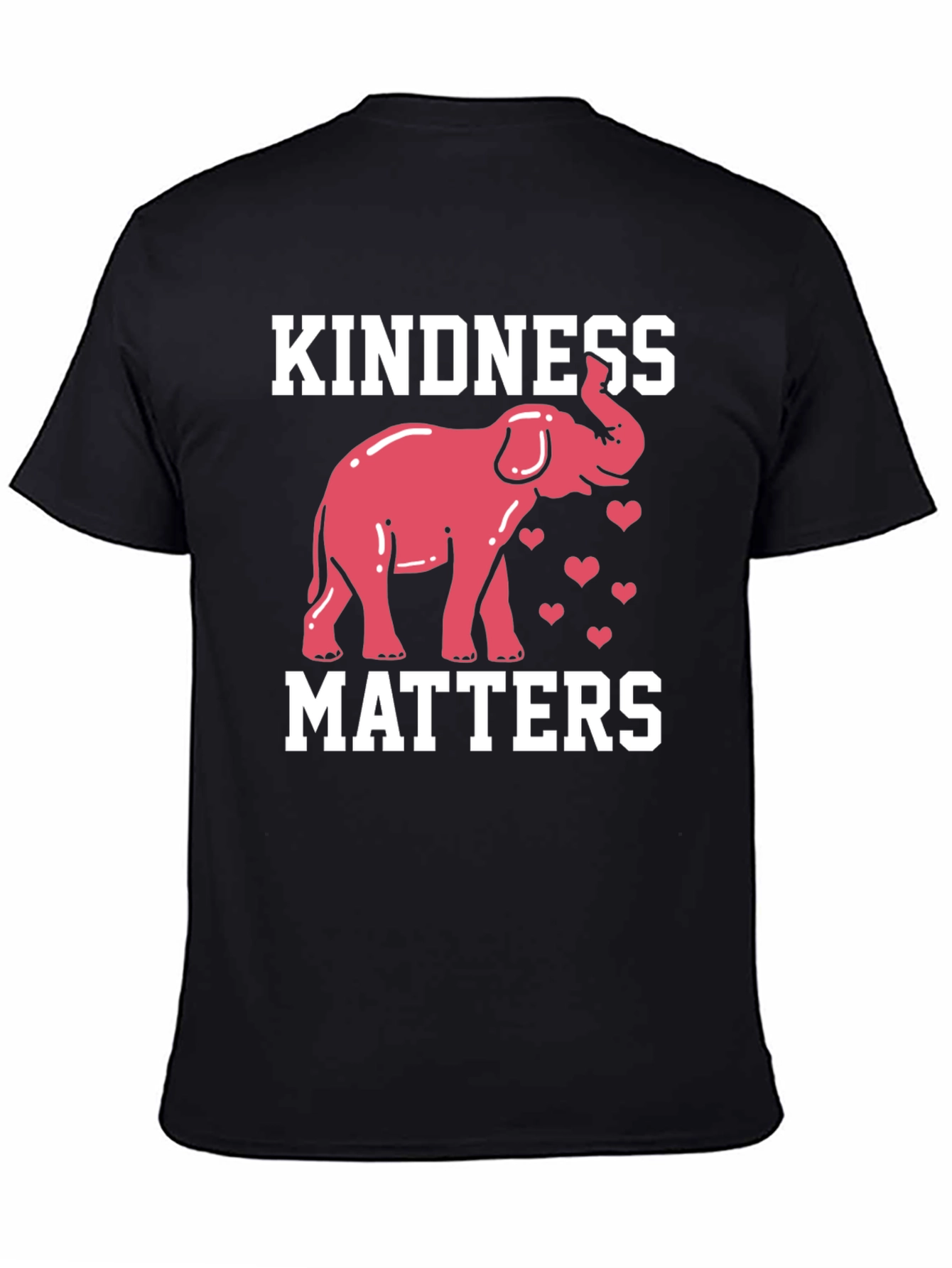 Kindness Matters Elephant Graphic T-Shirt