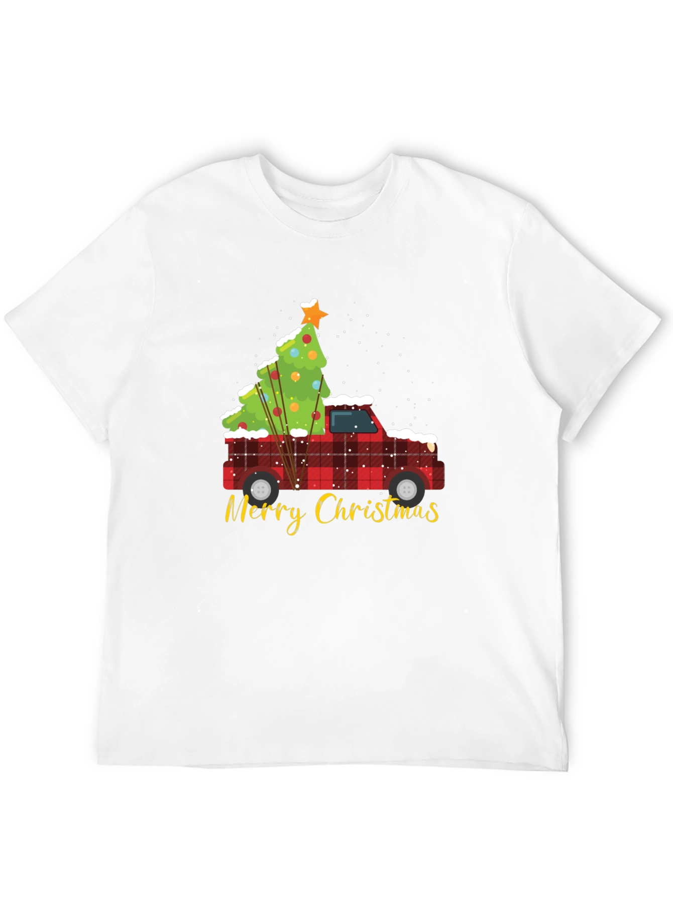 Christmas Truck & Tree Graphic Tee