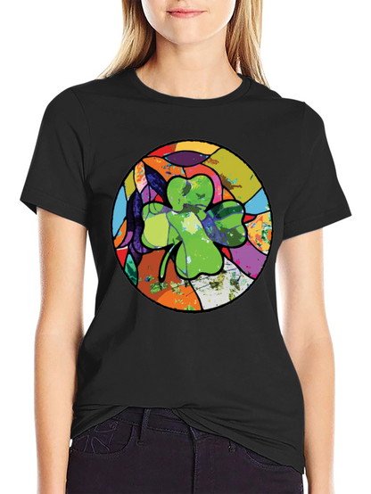 St. Patricks Day Clover T-Shirt - Lucky Tee