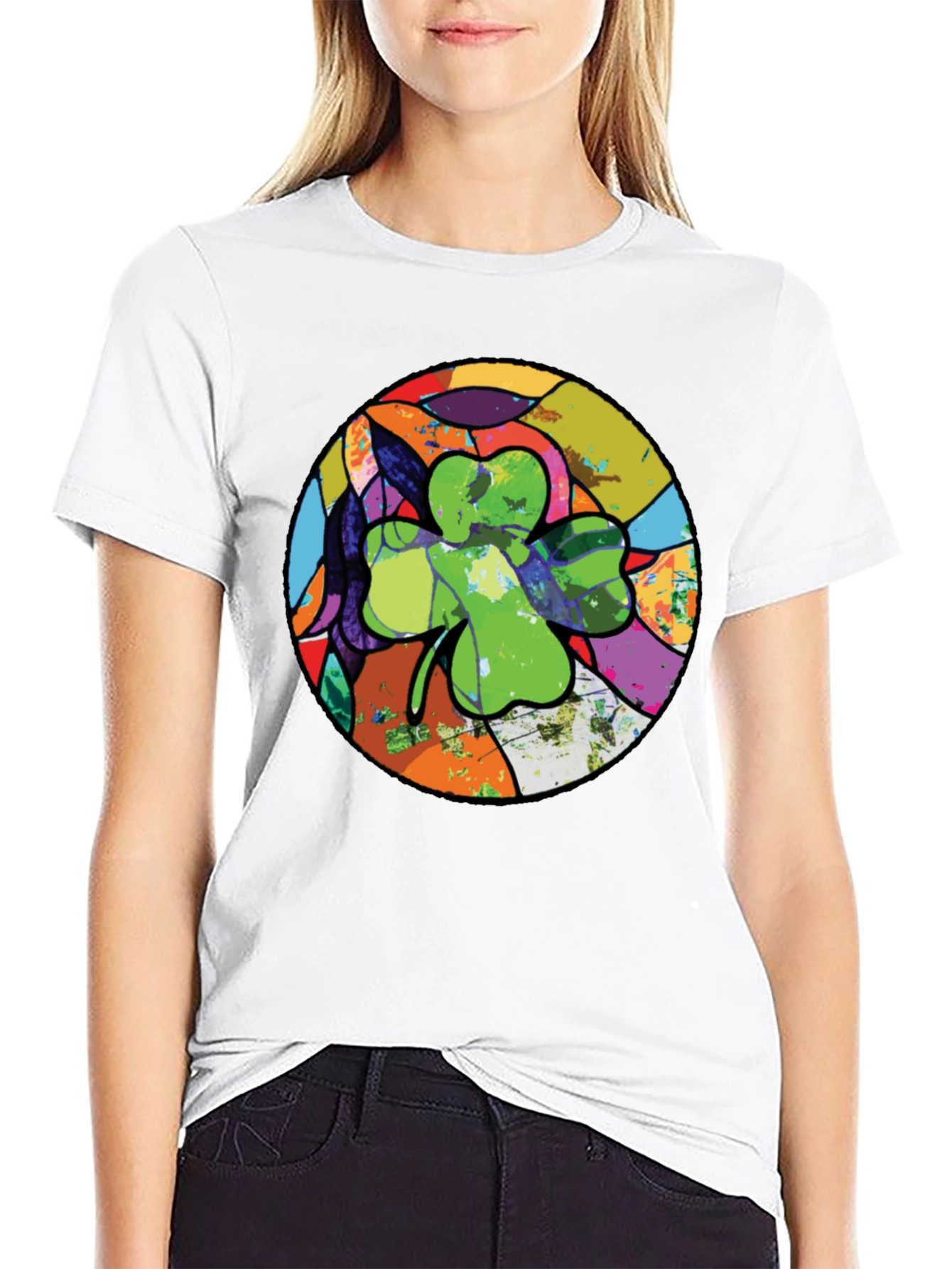St. Patricks Day Clover T-Shirt - Lucky Tee