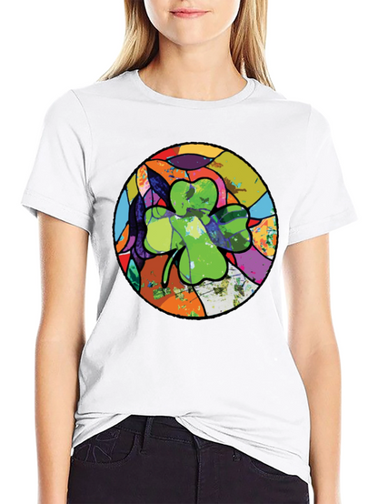 St. Patricks Day Clover T-Shirt - Lucky Tee