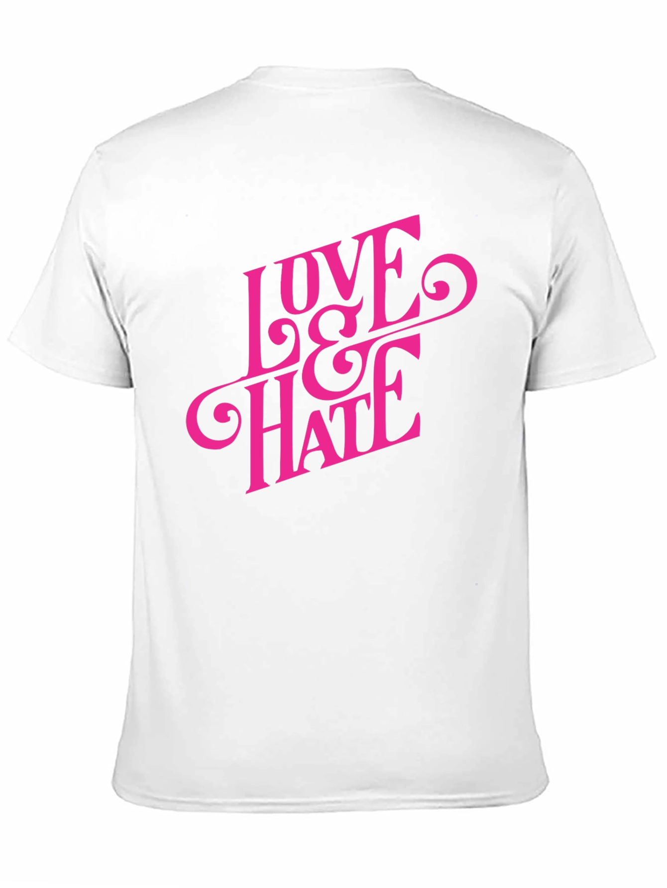 Love & Hate Graphic Tee - Bold Statement T-Shirt