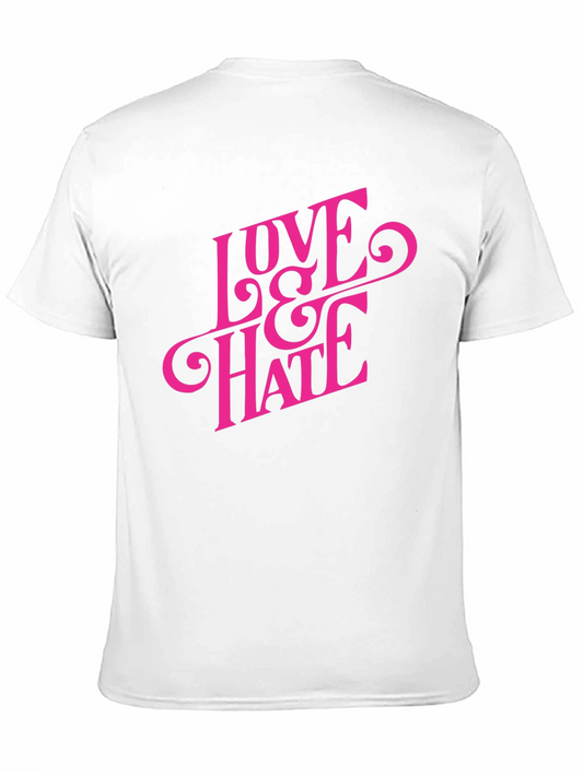 Love & Hate Graphic Tee - Bold Statement T-Shirt