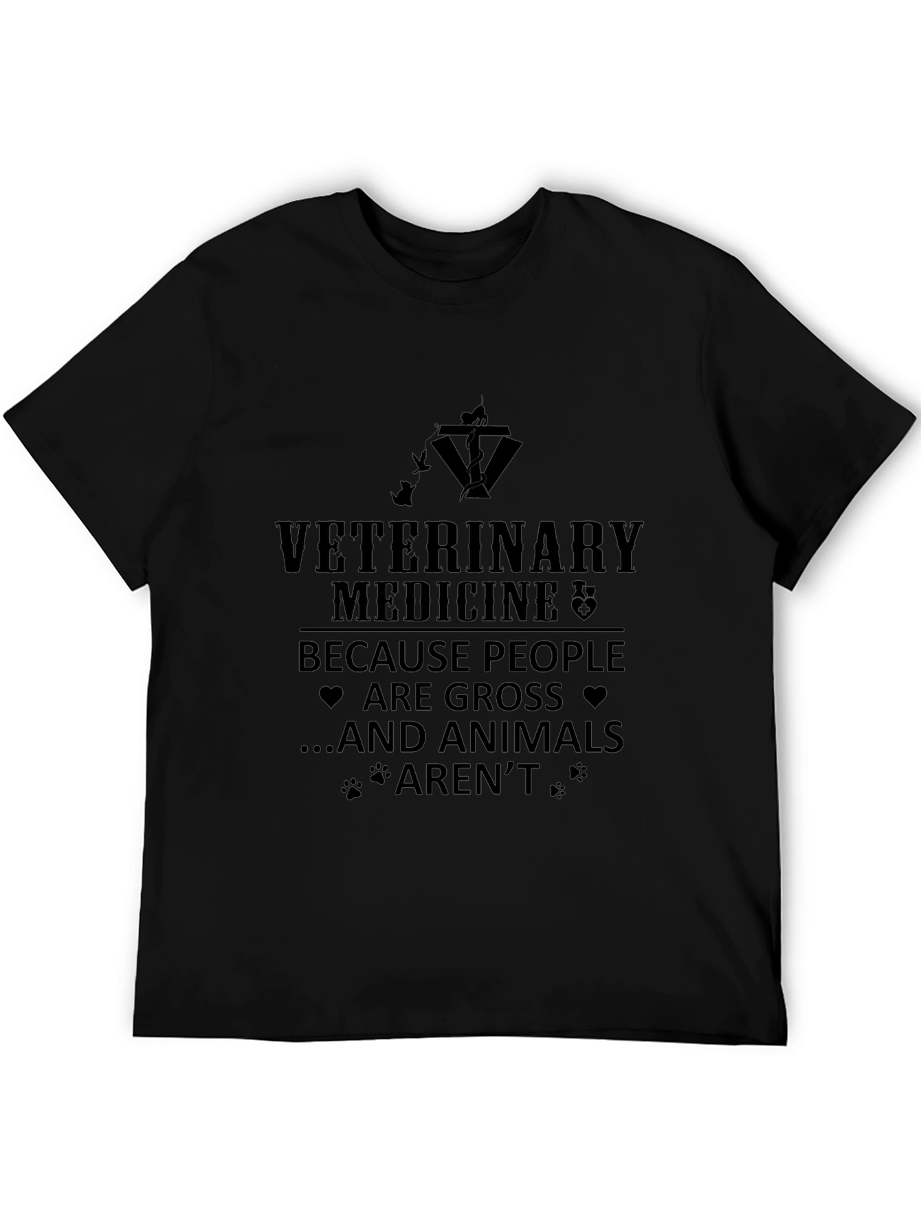 Veterinary Medicine T-Shirt - Because Animals Arent Gross!