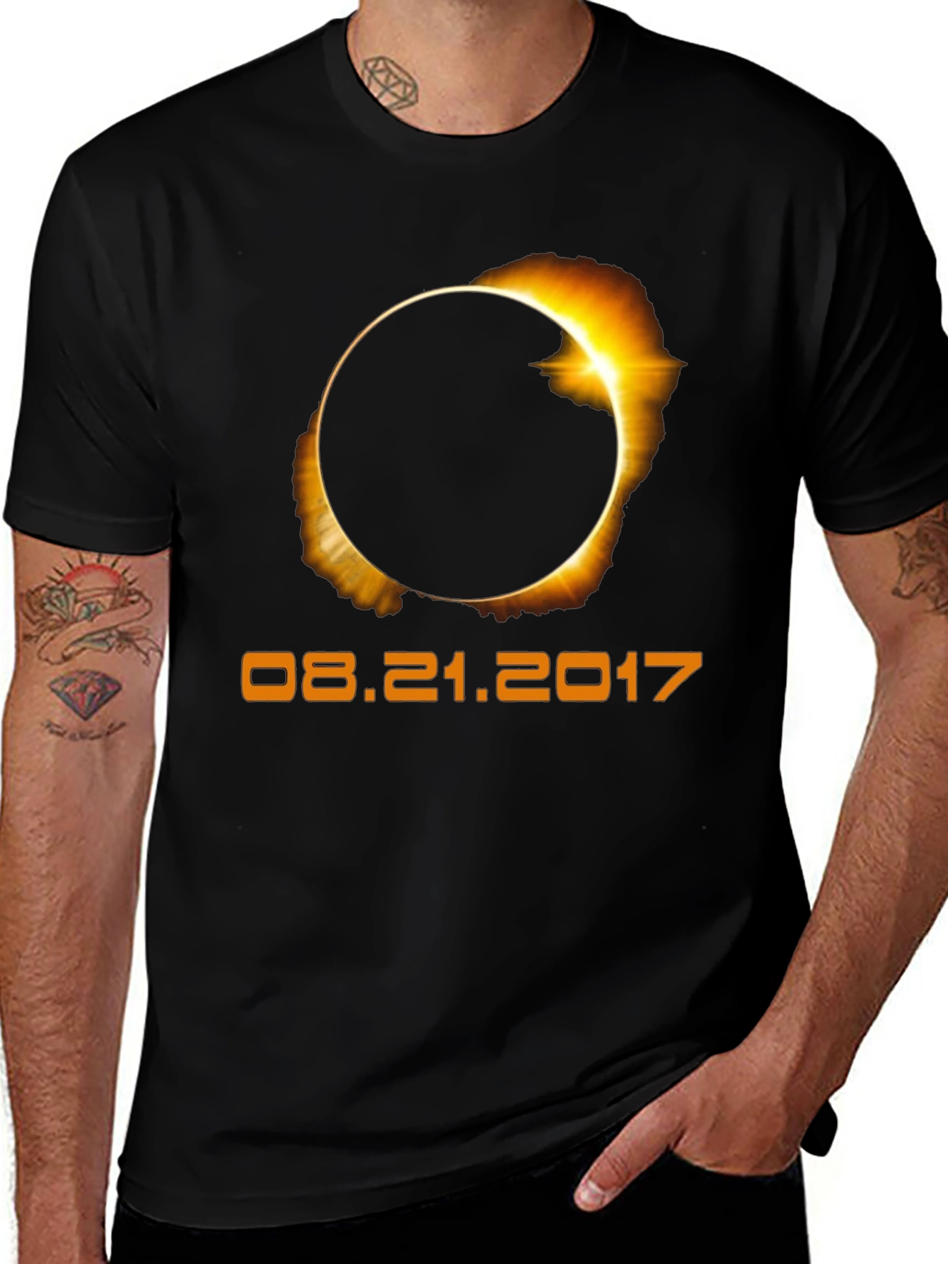 Solar Eclipse 08.21.2017 Graphic T-Shirt
