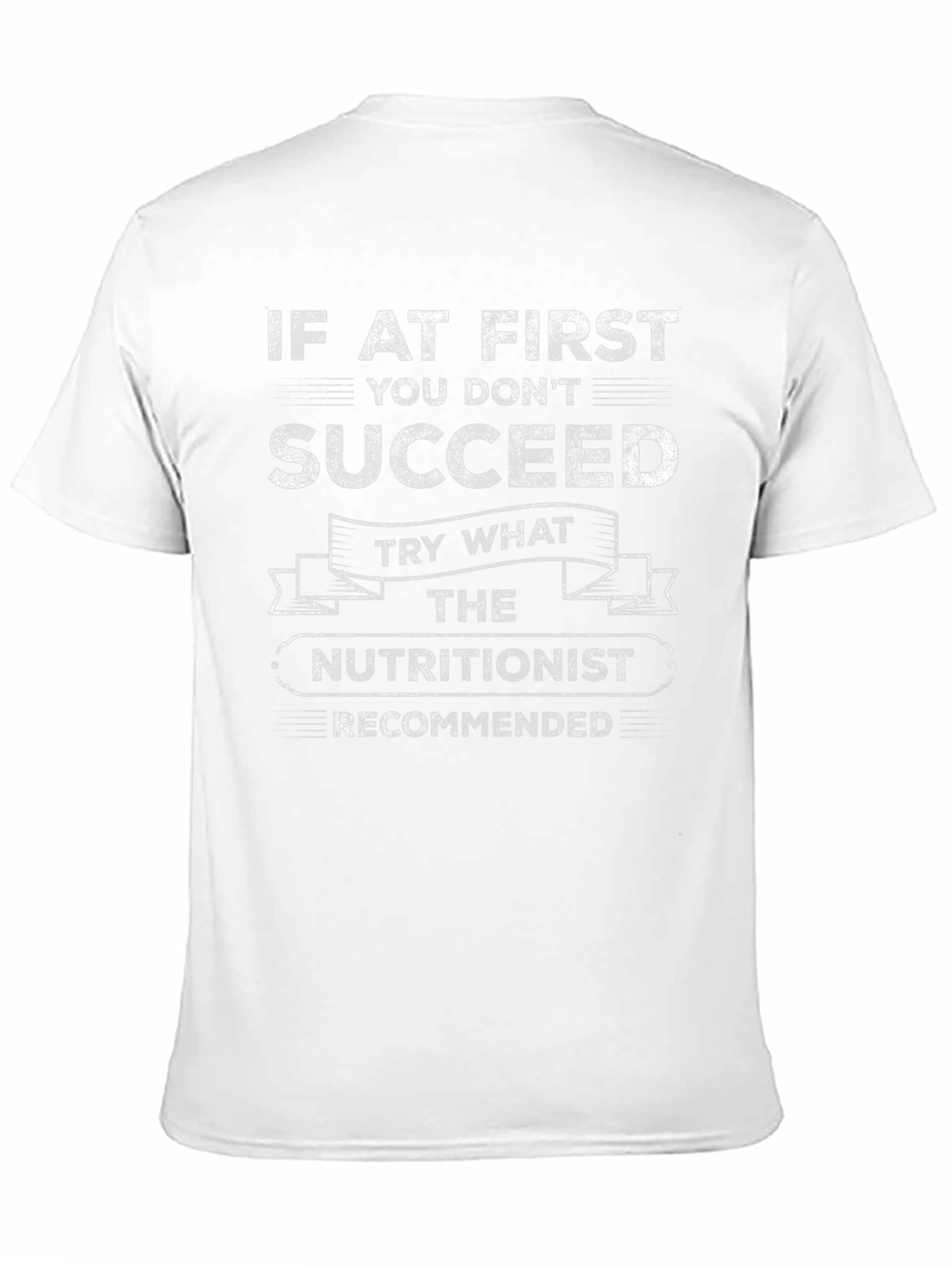 Nutritionist Recommendation Graphic Tee