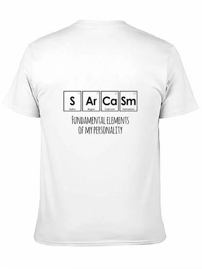 Sarcasm Elements Graphic T-Shirt