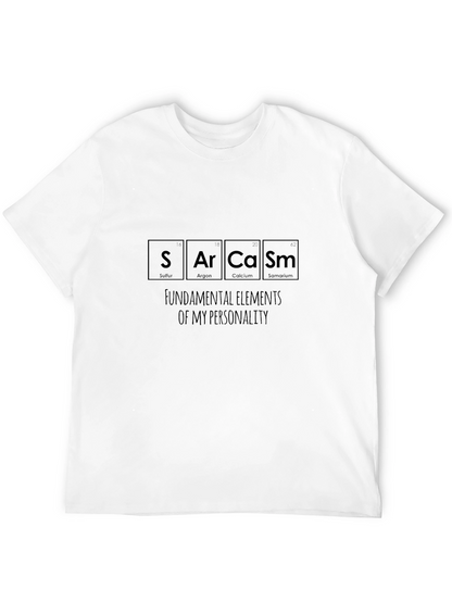 Sarcasm Elements Graphic T-Shirt