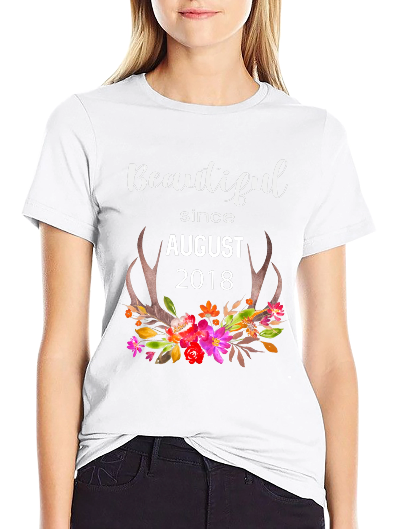 Beautiful Since August 2018 T-Shirt