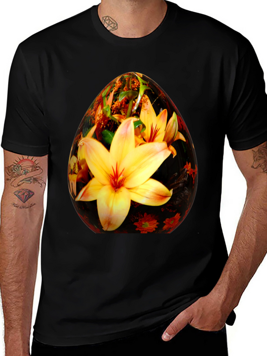 Floral Easter Egg Graphic Tee