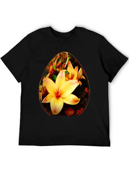 Floral Easter Egg Graphic Tee