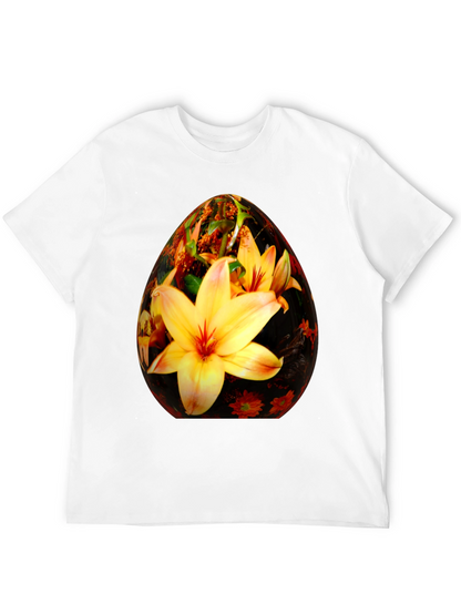 Floral Easter Egg Graphic Tee