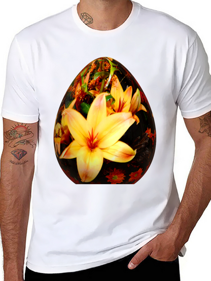 Floral Easter Egg Graphic Tee