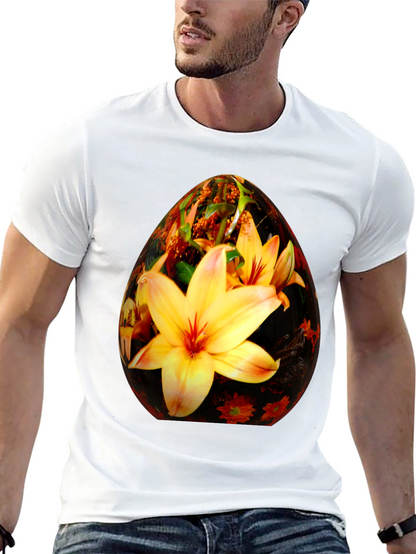 Floral Easter Egg Graphic Tee